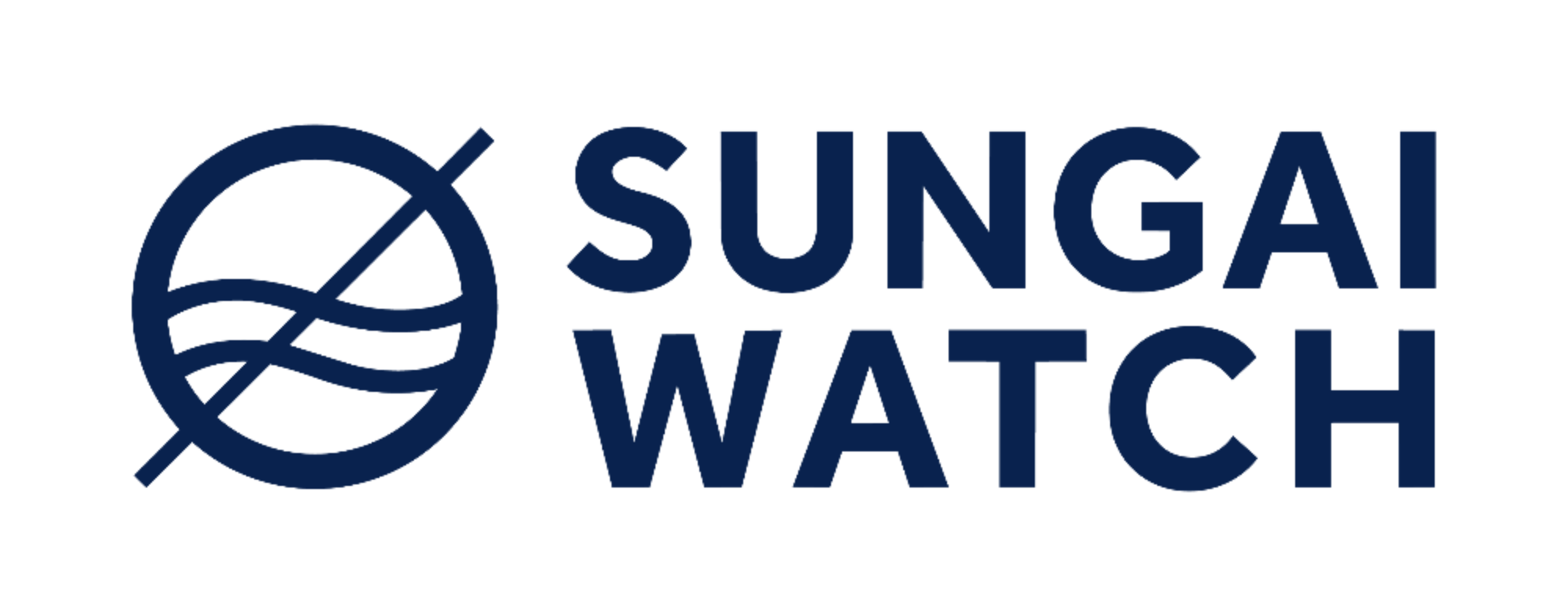 Logo of Sungai Watch on a white background